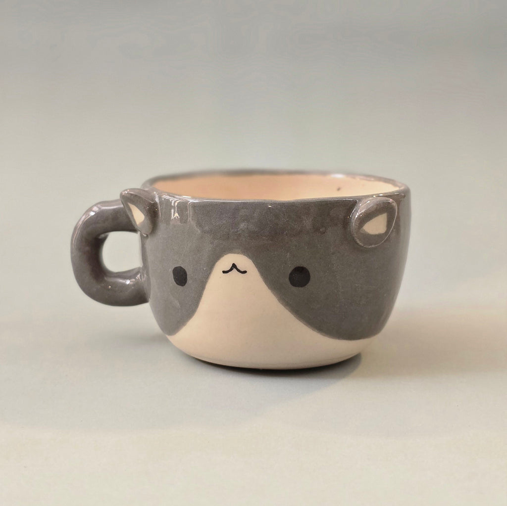 Cute Cat Coffee Mug – Cat Ceramic Cup – Adorable Gift for Cat Lovers | Ready to Ship