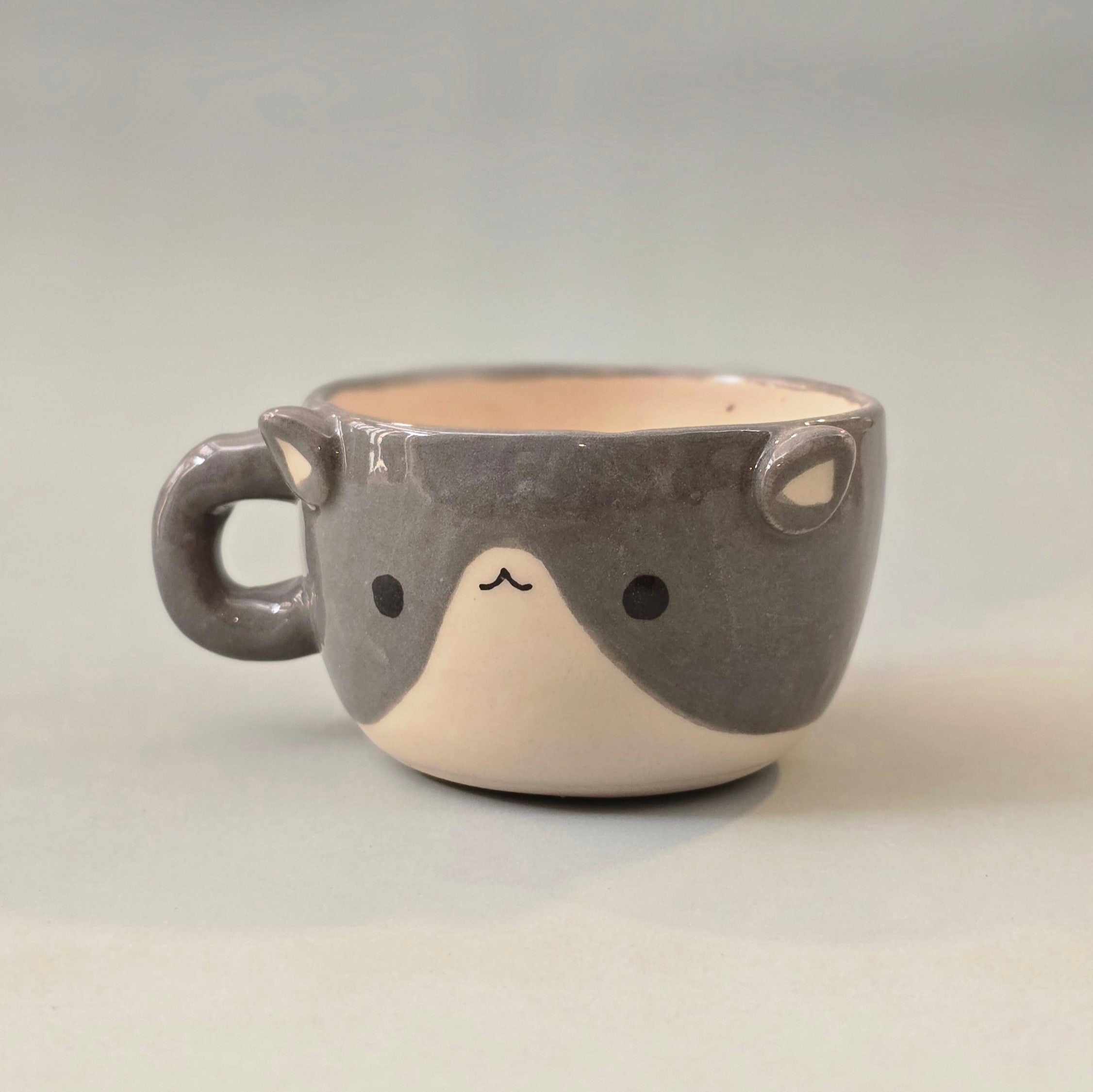 Cute Cat Coffee Mug – Cat Ceramic Cup – Adorable Gift for Cat Lovers | Ready to Ship