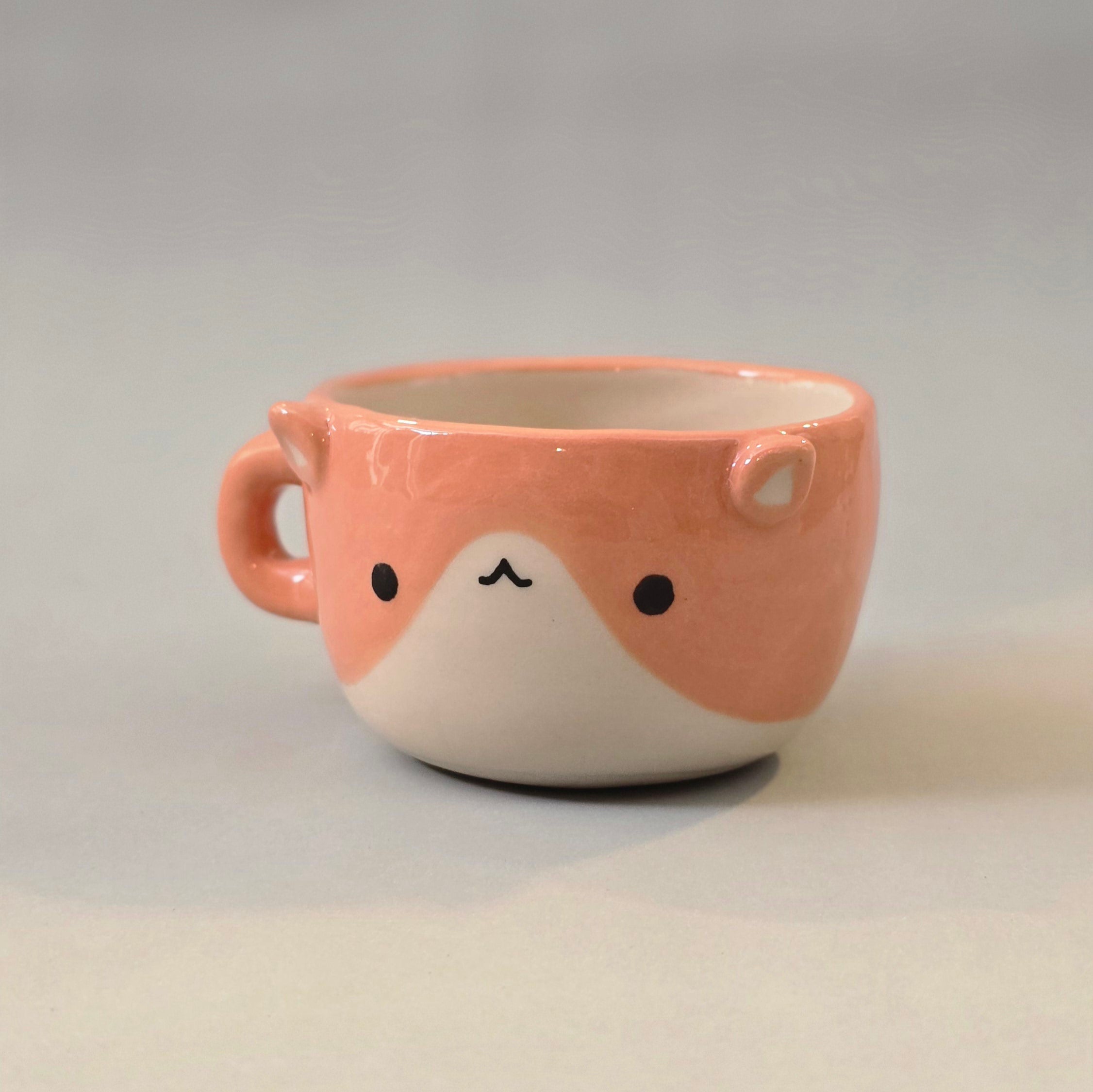Cute Cat Coffee Mug – Cat Ceramic Cup – Adorable Gift for Cat Lovers | Ready to Ship