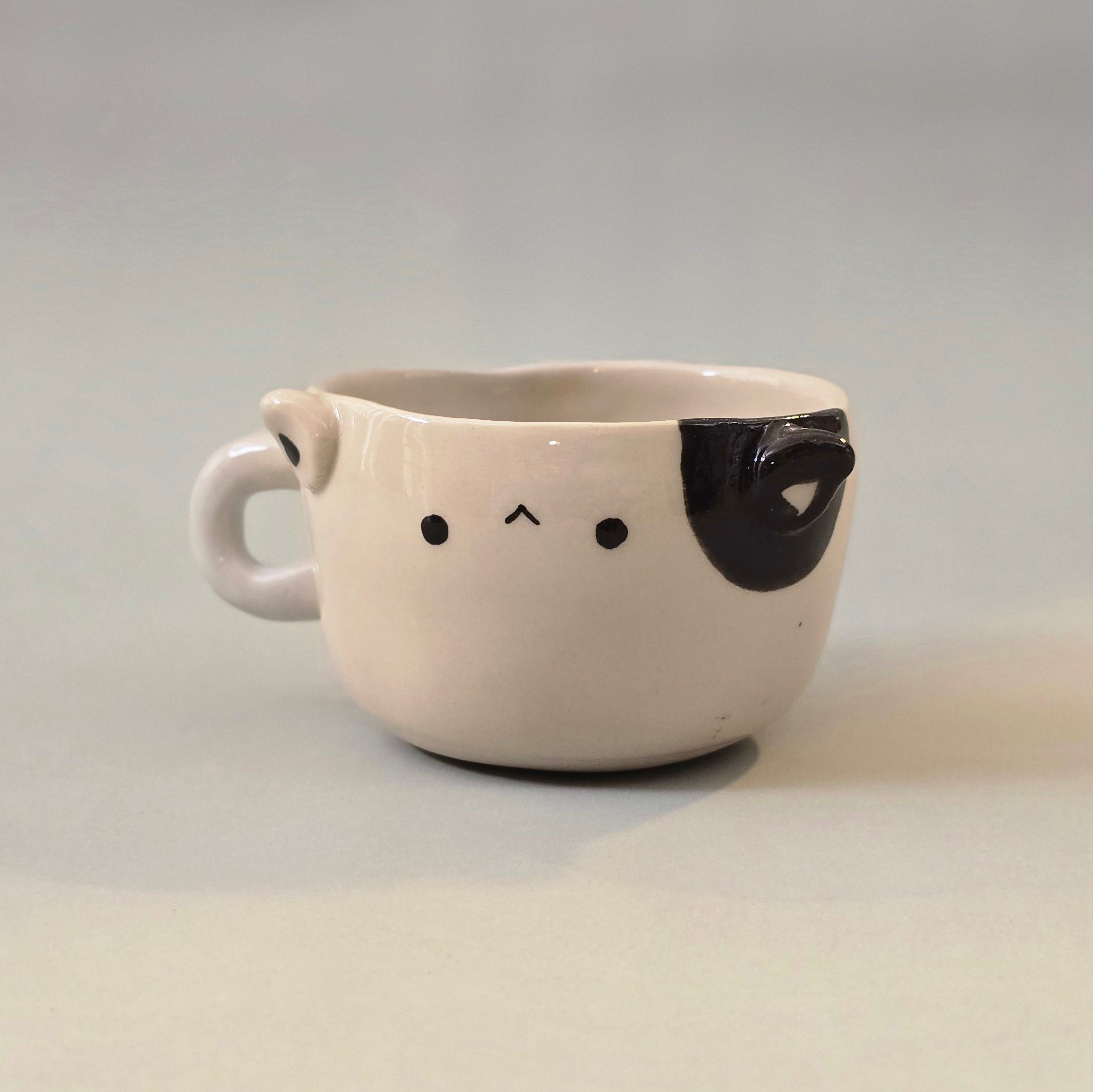 Cute Cat Coffee Mug – Cat Ceramic Cup – Adorable Gift for Cat Lovers | Ready to Ship