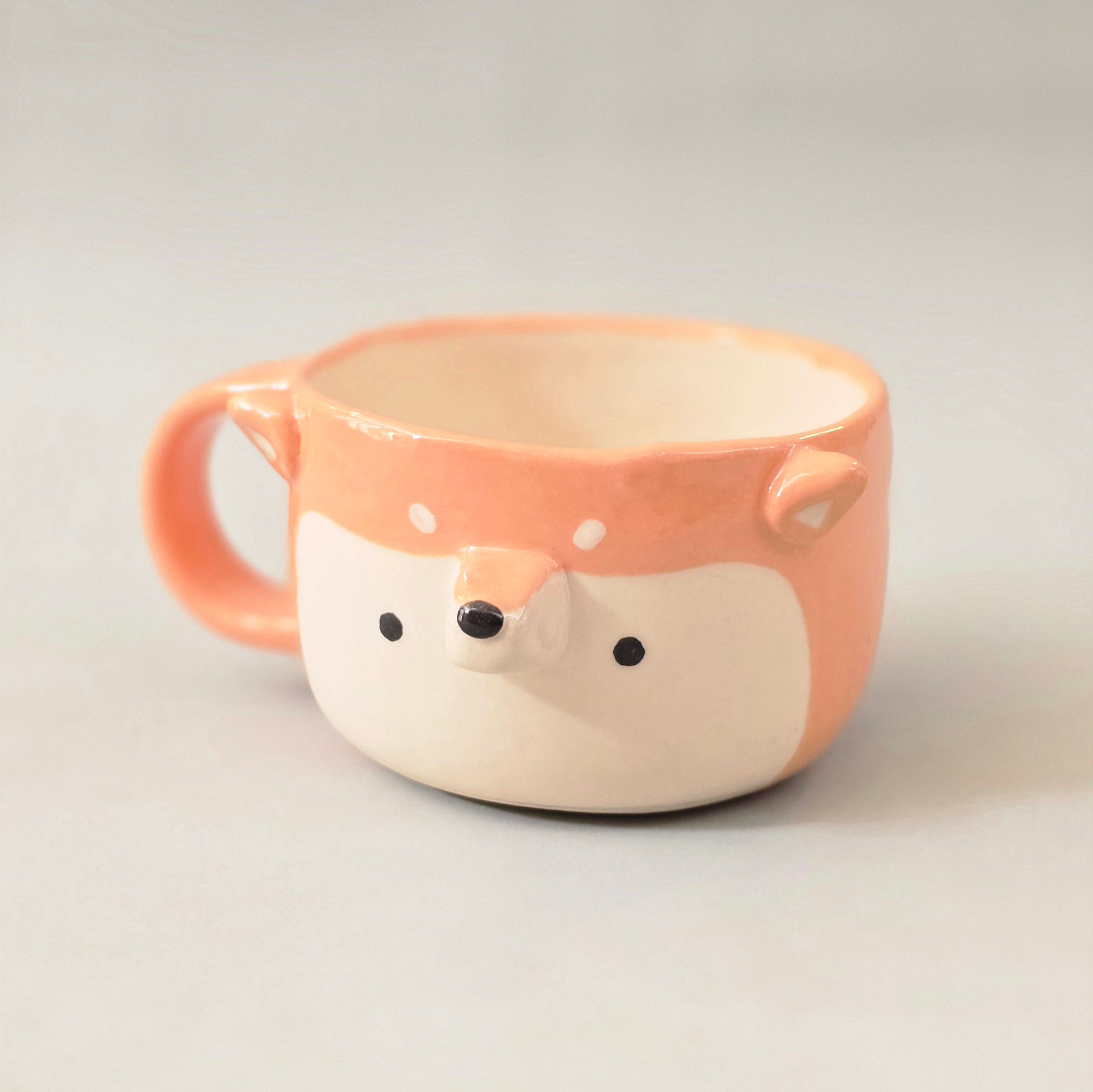 Cute Husky Coffee Mug – Husky Ceramic Cup – Adorable Gift for Dog Lovers | Ready to Ship