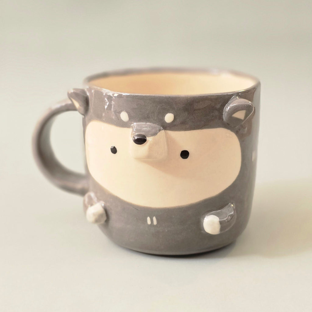Cute Husky Coffee Mug – Husky Ceramic Cup – Adorable Gift for Dog Lovers | Ready to Ship