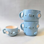 Cute Elephant Coffee Mug – Elephant Ceramic Cup – Adorable Gift for Animal Lovers | Ready to Ship