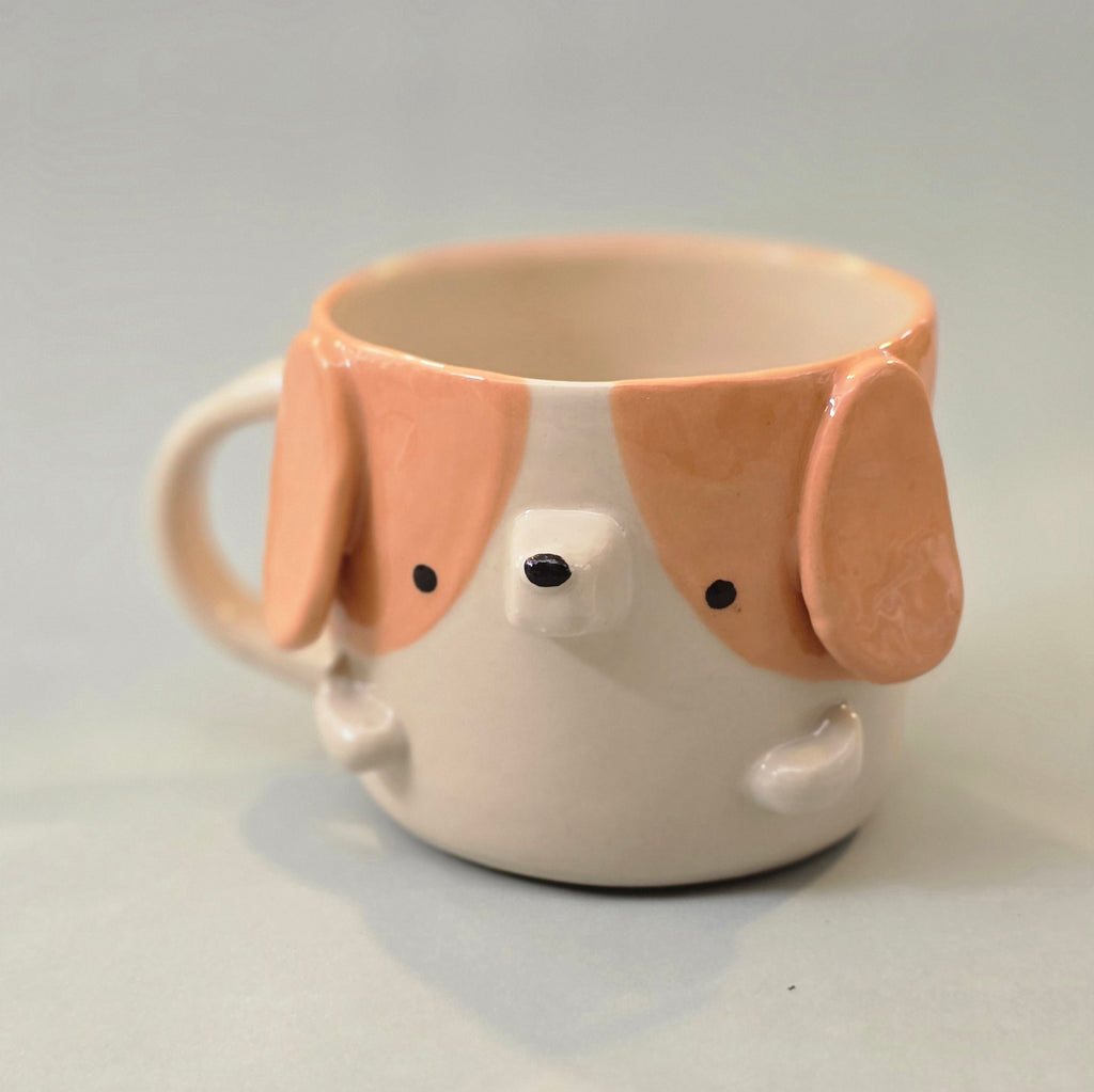 Cute Beagle Coffee Mug – Beagle Ceramic Cup – Adorable Gift for Dog Lovers | Ready to Ship