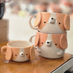 Cute Beagle Coffee Mug – Beagle Ceramic Cup – Adorable Gift for Dog Lovers | Ready to Ship