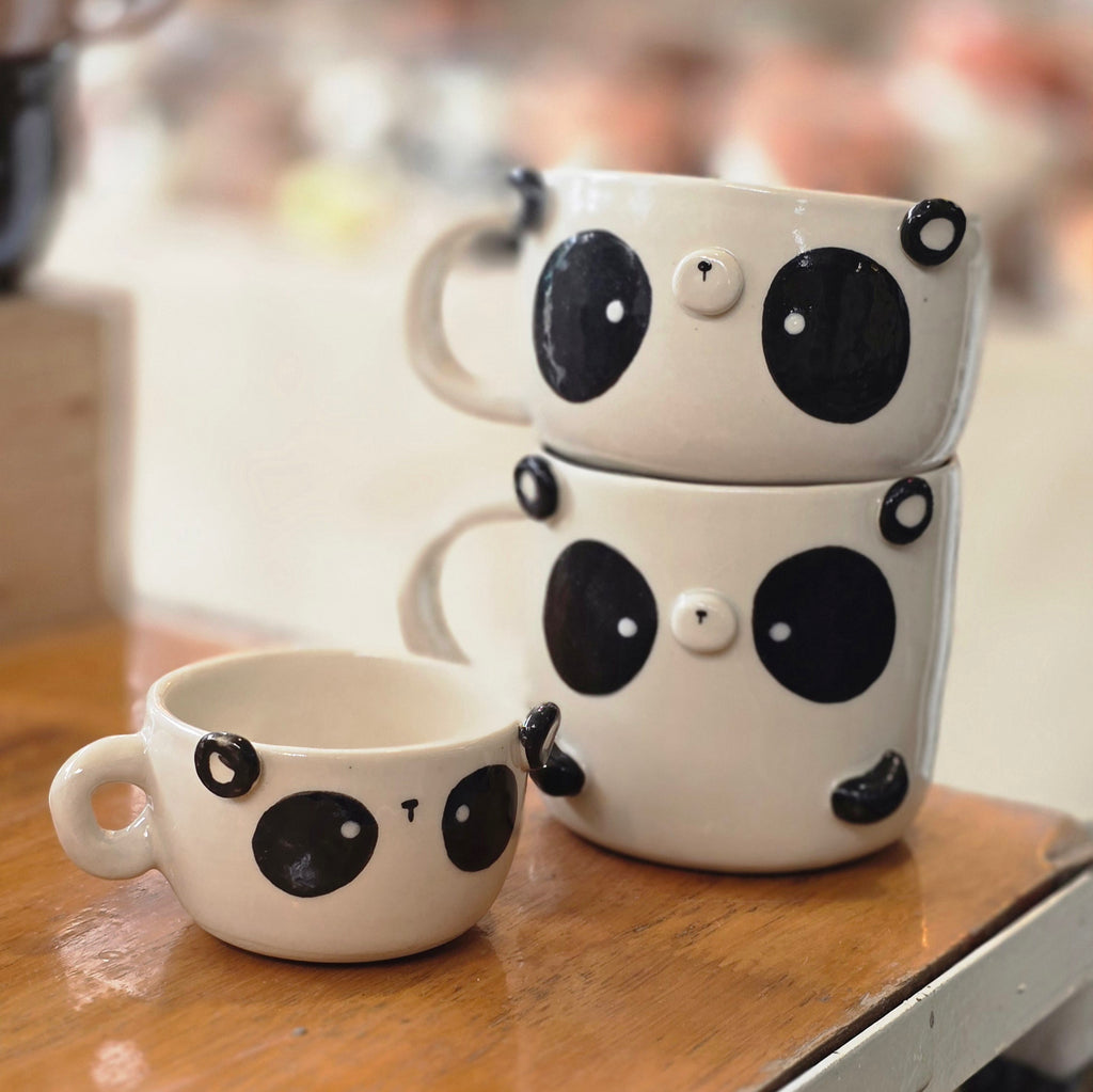 Cute Panda Coffee Mug – Panda Ceramic Cup – Adorable Gift for Animal Lovers | Ready to Ship