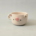 Cute Pig Coffee Mug – Pig Ceramic Cup – Adorable Gift for Animal Lovers | Ready to Ship