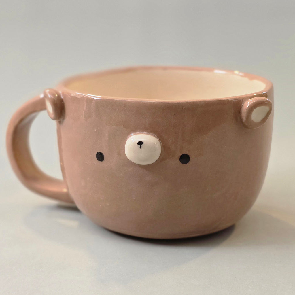 Cute Bear Coffee Mug – Bear Ceramic Cup – Adorable Gift for Animal Lovers | Ready to Ship