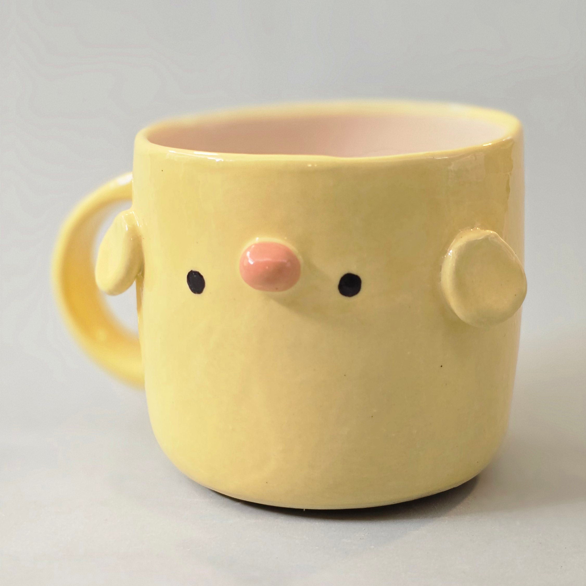 Cute Chick Coffee Mug – Baby Chick Ceramic Cup – Adorable Gift for Animal Lovers | Ready to Ship