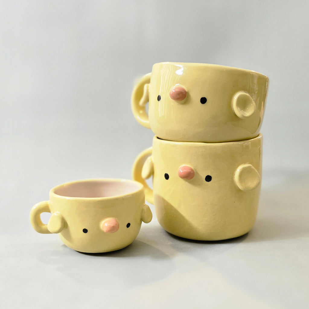 Cute Chick Coffee Mug – Baby Chick Ceramic Cup – Adorable Gift for Animal Lovers | Ready to Ship