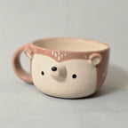 Cute Hedgehog Coffee Mug – Hedgehog Ceramic Cup – Adorable Gift for Animal Lovers | Ready to Ship