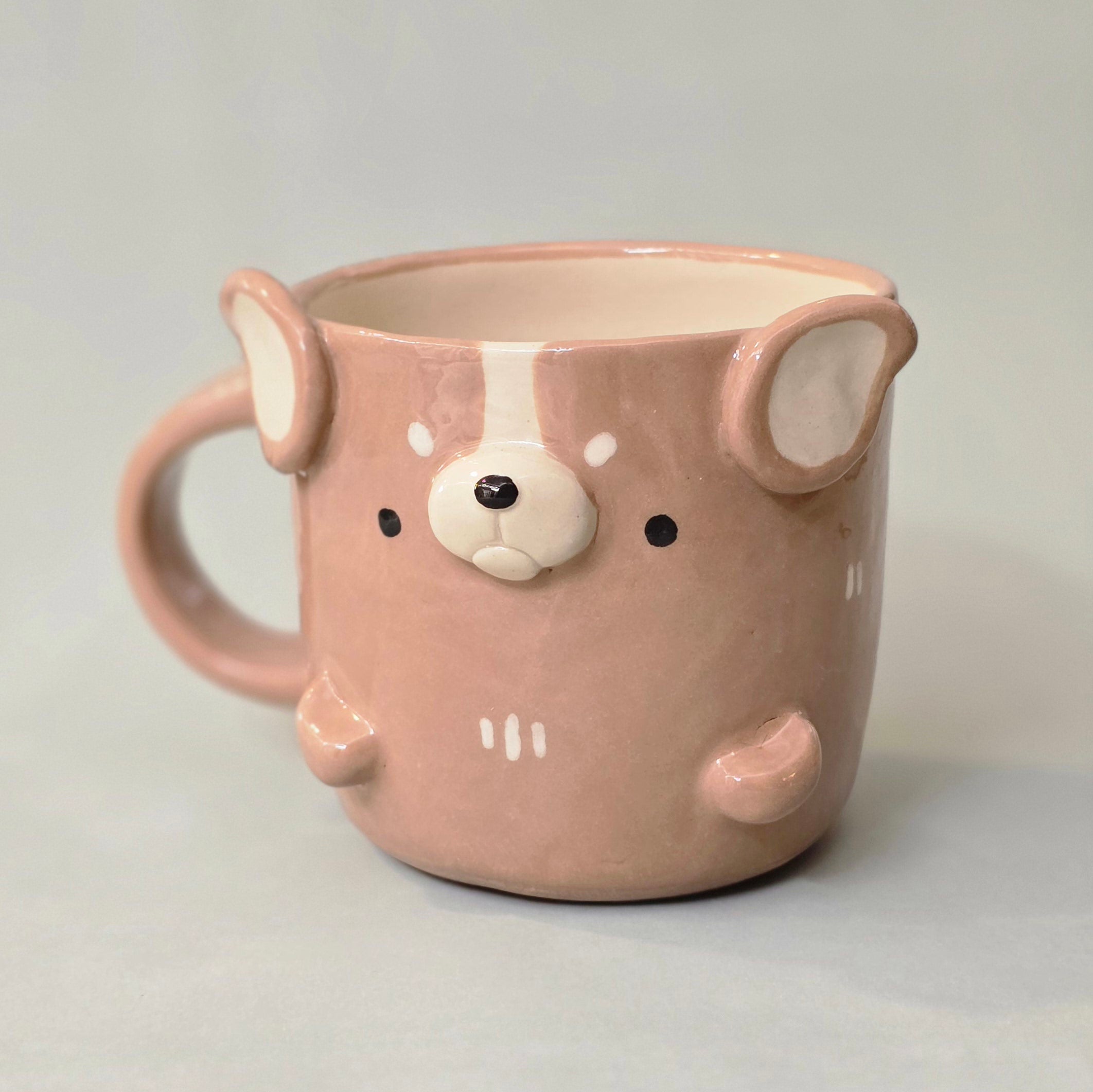 Cute French Bulldog Coffee Mug – Frenchie Ceramic Cup – Adorable Gift for Dog Lovers | Ready to Ship