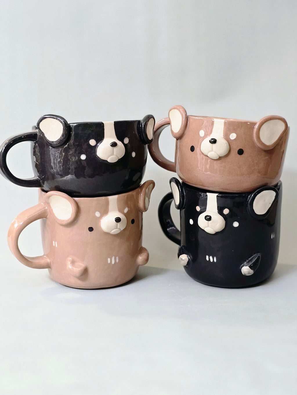 Cute French Bulldog Coffee Mug – Frenchie Ceramic Cup – Adorable Gift for Dog Lovers | Ready to Ship