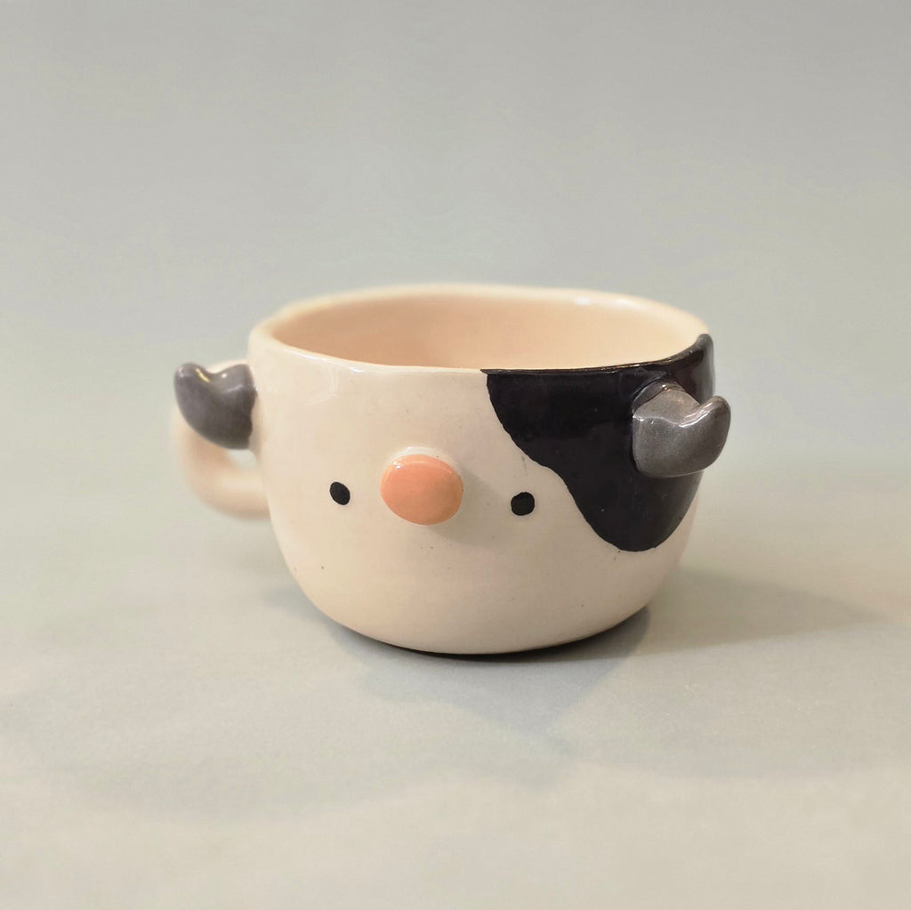 Cute Cow Coffee Mug – Cow Ceramic Cup – Adorable Gift for Animal Lovers | Ready to Ship