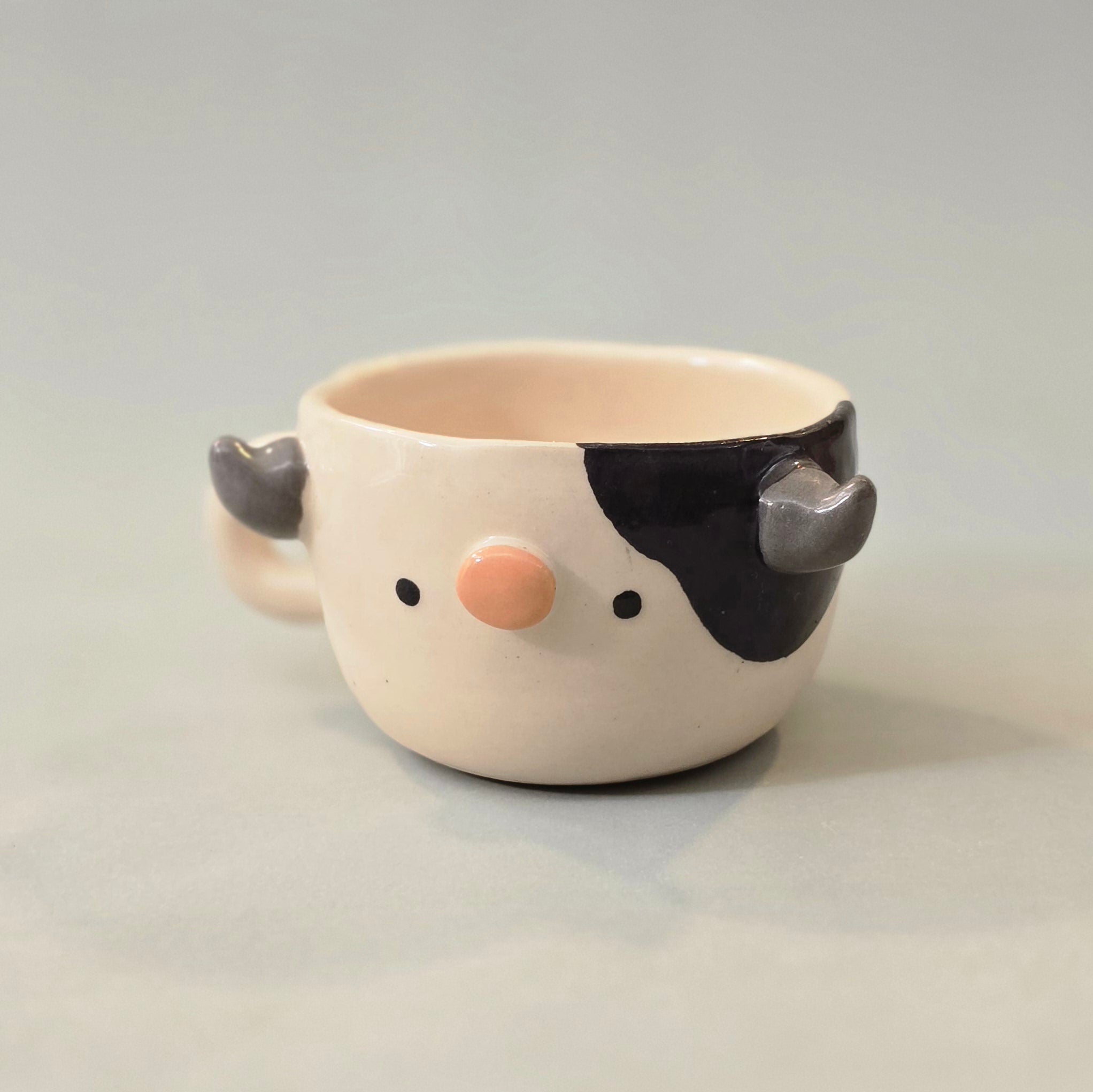 Cute Cow Coffee Mug – Cow Ceramic Cup – Adorable Gift for Animal Lovers | Ready to Ship