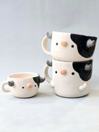 Cute Cow Coffee Mug – Cow Ceramic Cup – Adorable Gift for Animal Lovers | Ready to Ship