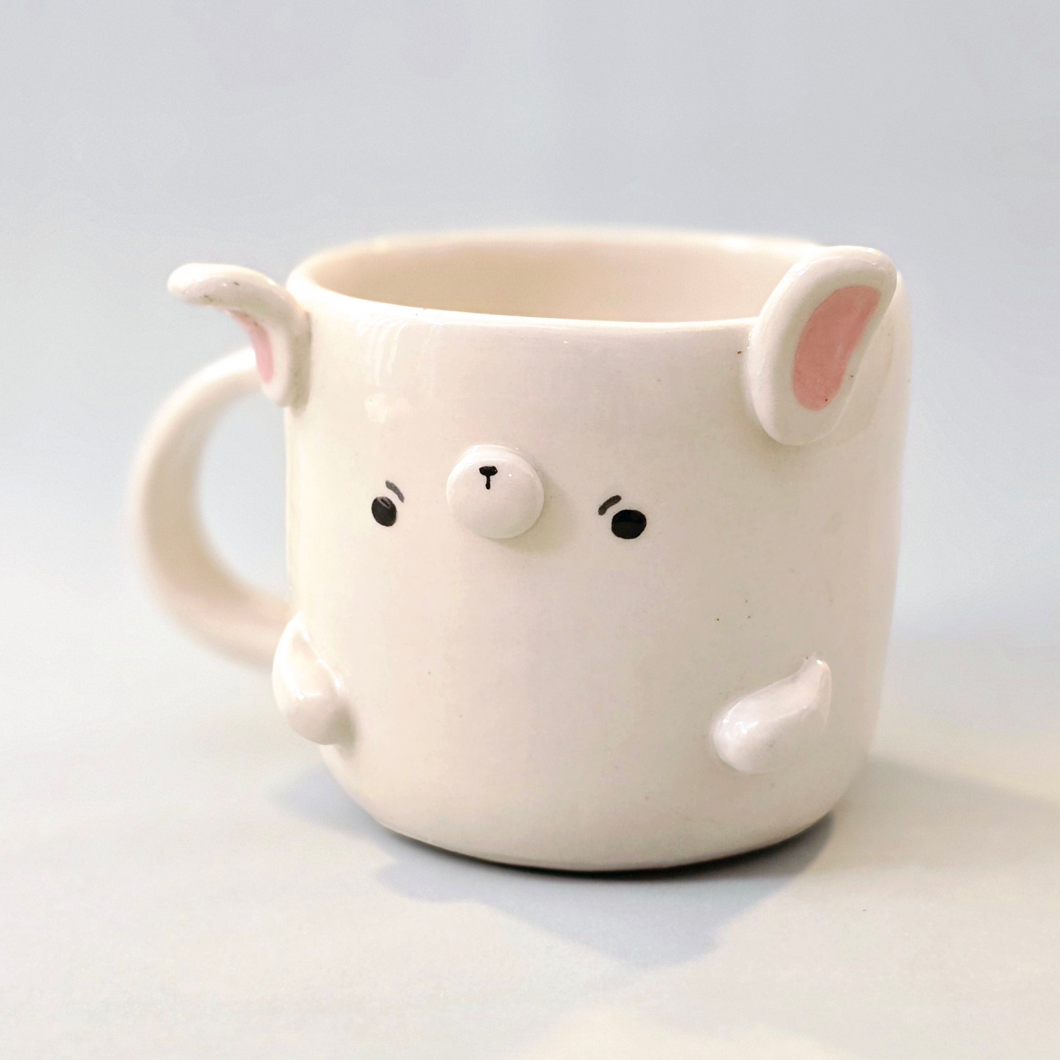 Cute Bunny Coffee Mug – Adorable Rabbit Cup – Perfect Gift for Animal Lovers | Ready to Ship