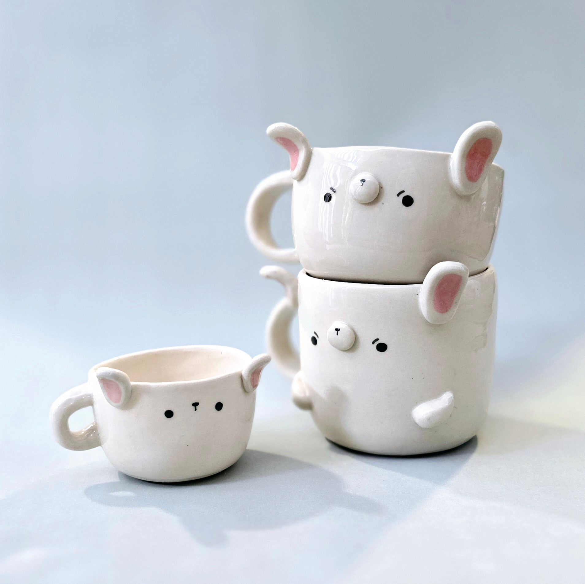 Cute Bunny Coffee Mug – Adorable Rabbit Cup – Perfect Gift for Animal Lovers | Ready to Ship