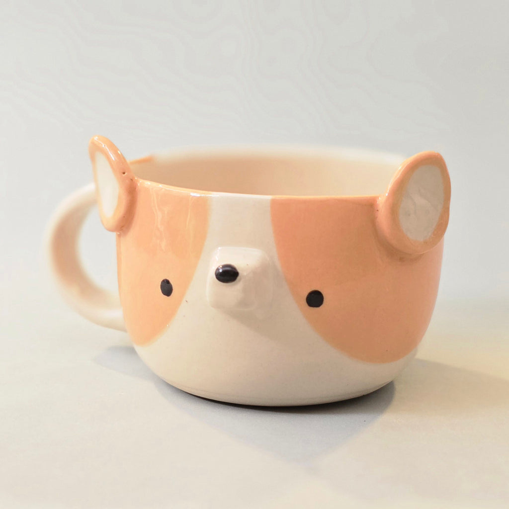 Cute Corgi Coffee Mug – Corgi Ceramic Cup – Adorable Gift for Dog Lovers | Ready to Ship