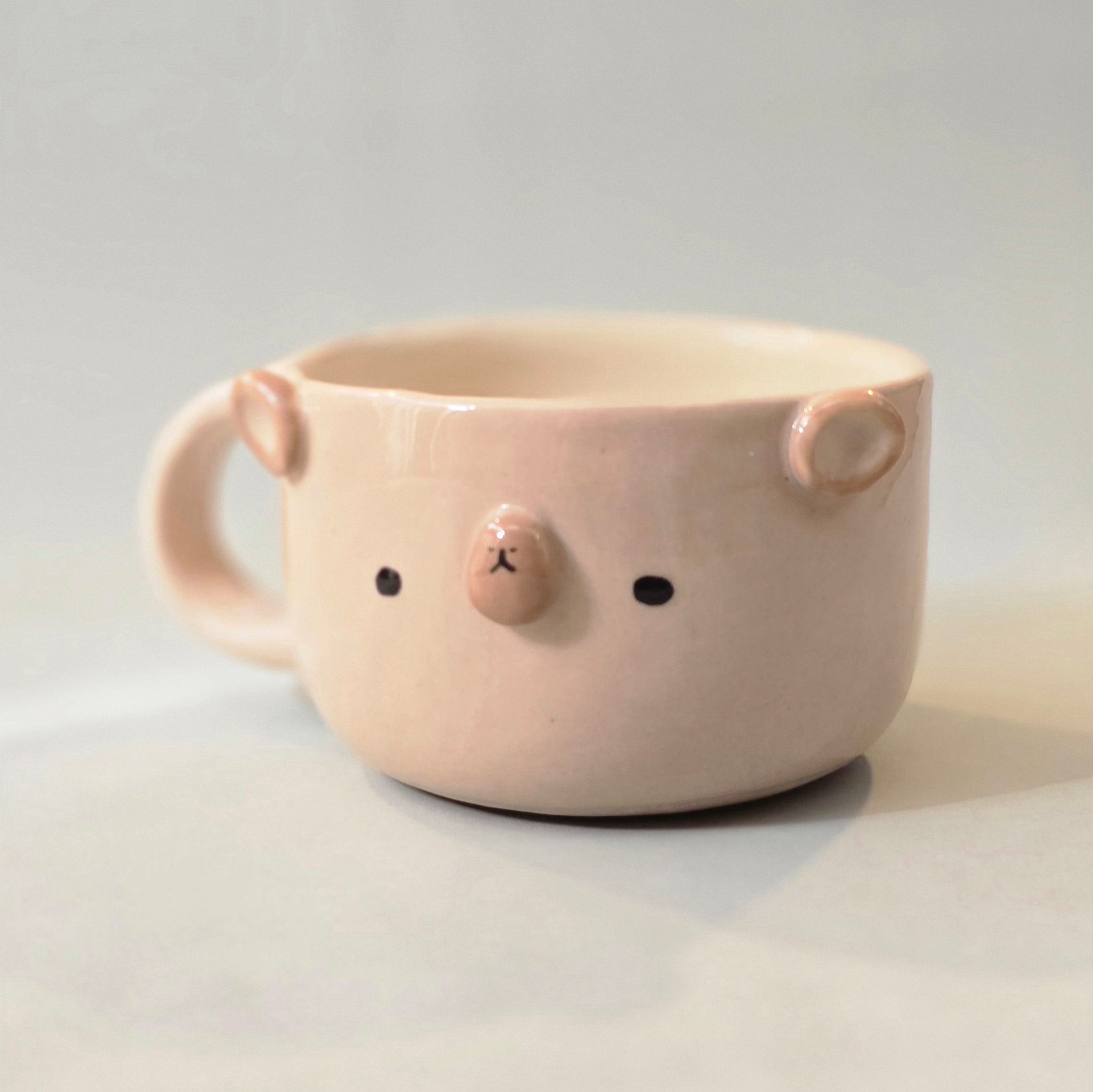 Cute Capybara Coffee Mug – Capybara Ceramic Cup – Adorable Gift for Animal Lovers | Ready to Ship